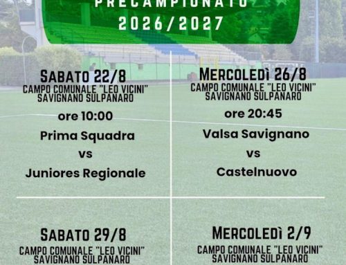 Amichevoli 1^ Squadra