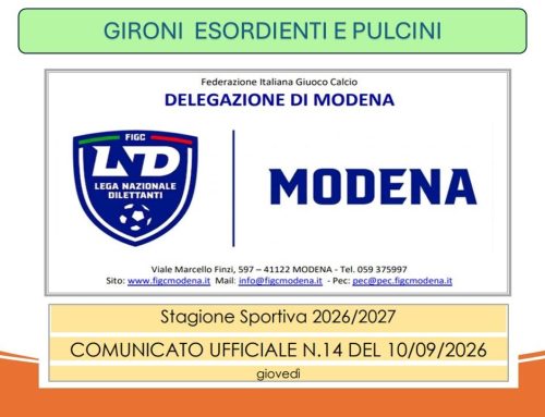 Gironi Esordienti e Pulcini 26/27