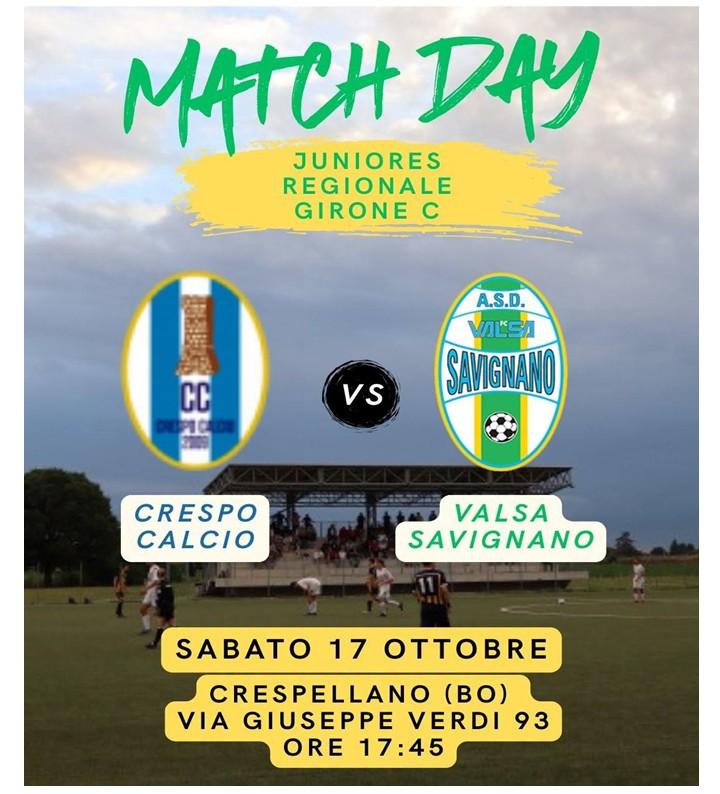 Programma Weekend  Juniores