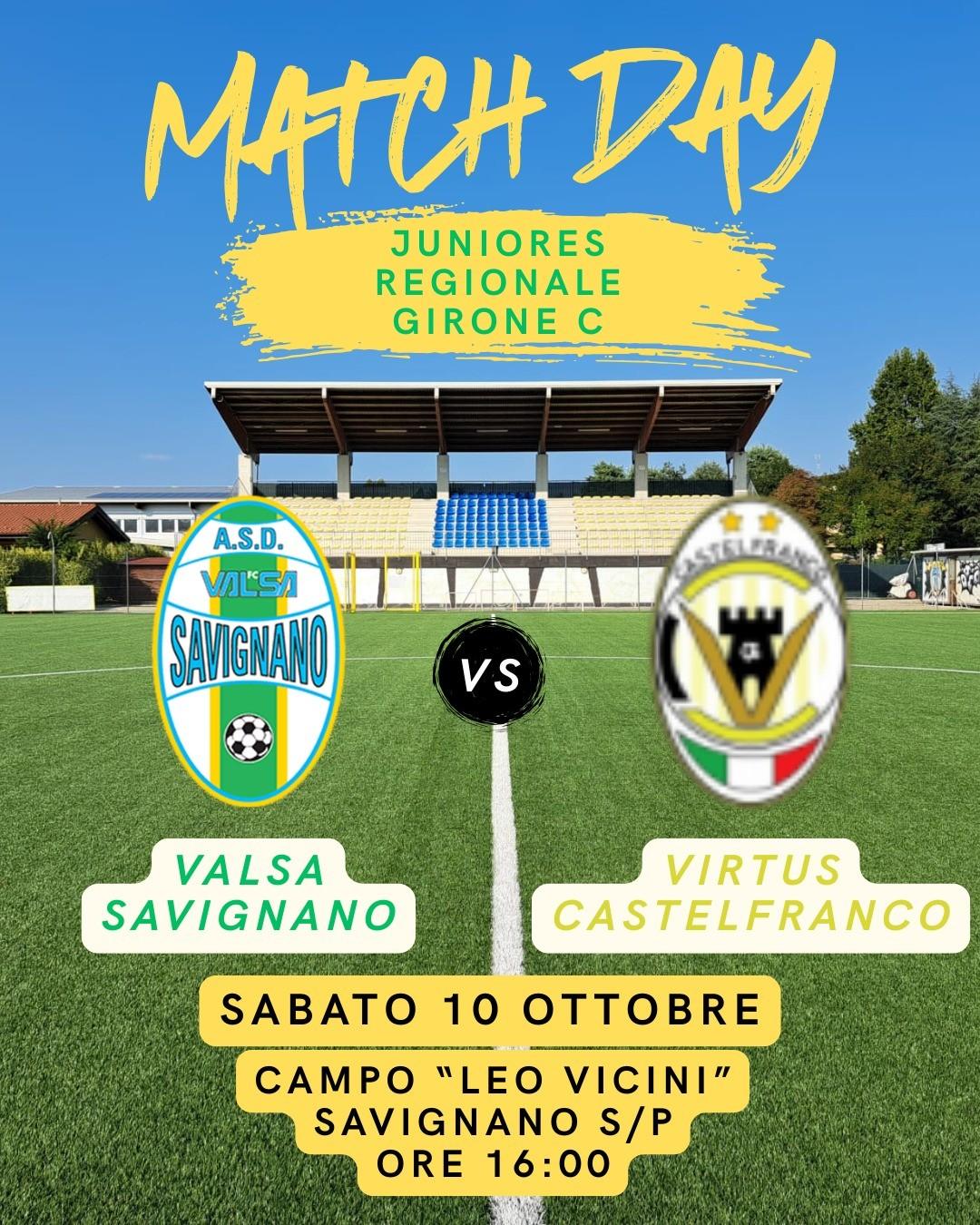 Programma Weekend  Juniores